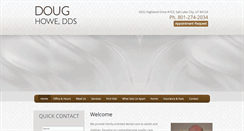 Desktop Screenshot of doughowedentist.com